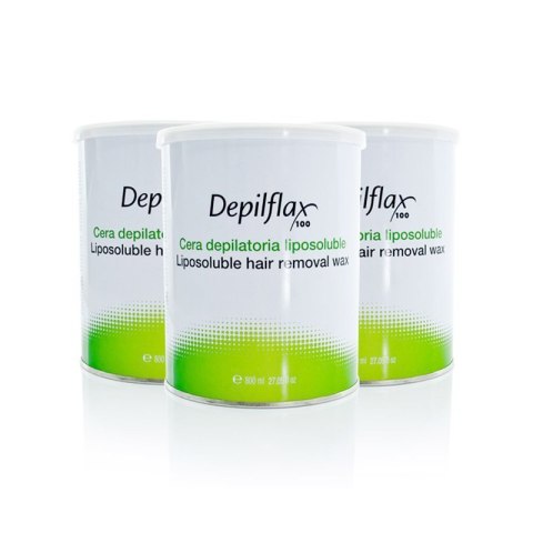 DEPILFLAX WOSK DO DEPILACJI PUSZKA 800ML AZULEN