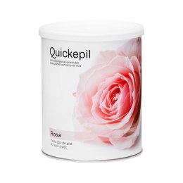 Quickepil wosk do depilacji puszka różany 800 ml