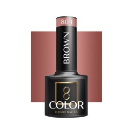 OCHO NAILS Lakier hybrydowy brown 804 -5 g