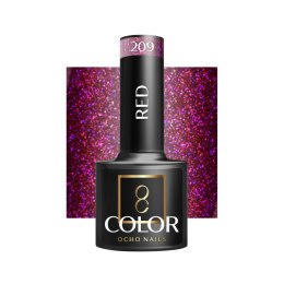 OCHO NAILS Lakier hybrydowy red 209 -5 g