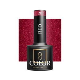 OCHO NAILS Lakier hybrydowy red 211 -5 g