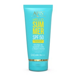 Apis hello summer spf 50 emulsja do opalania z olejem monoi 200 ml