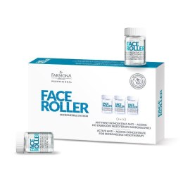 Farmona face roller aktywny koncentrat anti-ageing do zabiegów mezoterapii mikroigłowej 5 x 5 ml