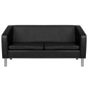 Gabbiano sofa do poczekalni BM18003 czarna