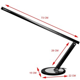 Lampa na biurko Slim 20W czarna