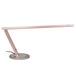 Lampa na biurko Slim led różowe złoto