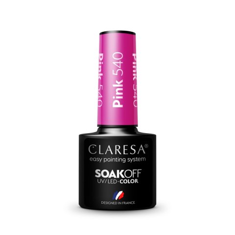 CLARESA Lakier hybrydowy PINK 540 -5g