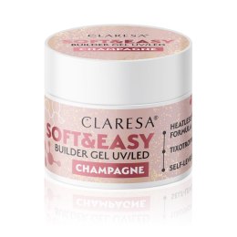 Claresa żel budujący Soft&Easy gel champagne 90g